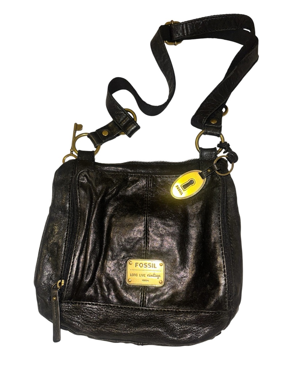 FOSSIL Bag Collectible Retro High Quality Leather Purse